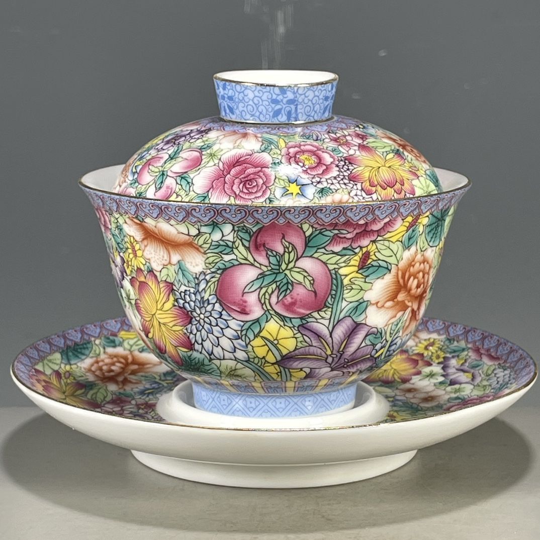 Vintage Collectible Pottery - Китайский винтажный фарфоровый набор из 3