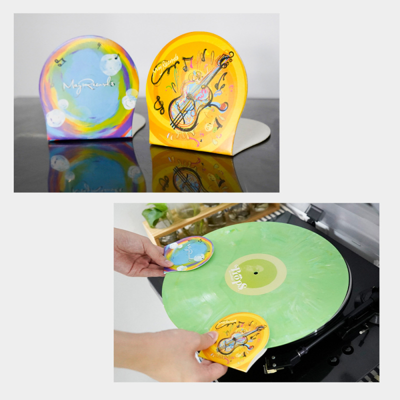 Vinyl Record Cleaner - 2 шт., антистатические зажимы для виниловых