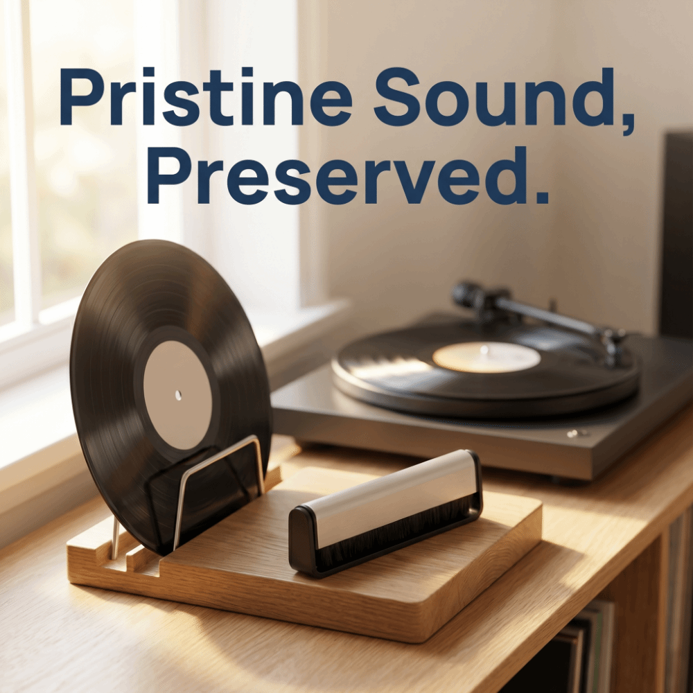 Vinyl Record Cleaner - Антистатическая щетка для чистки виниловых пластинок: