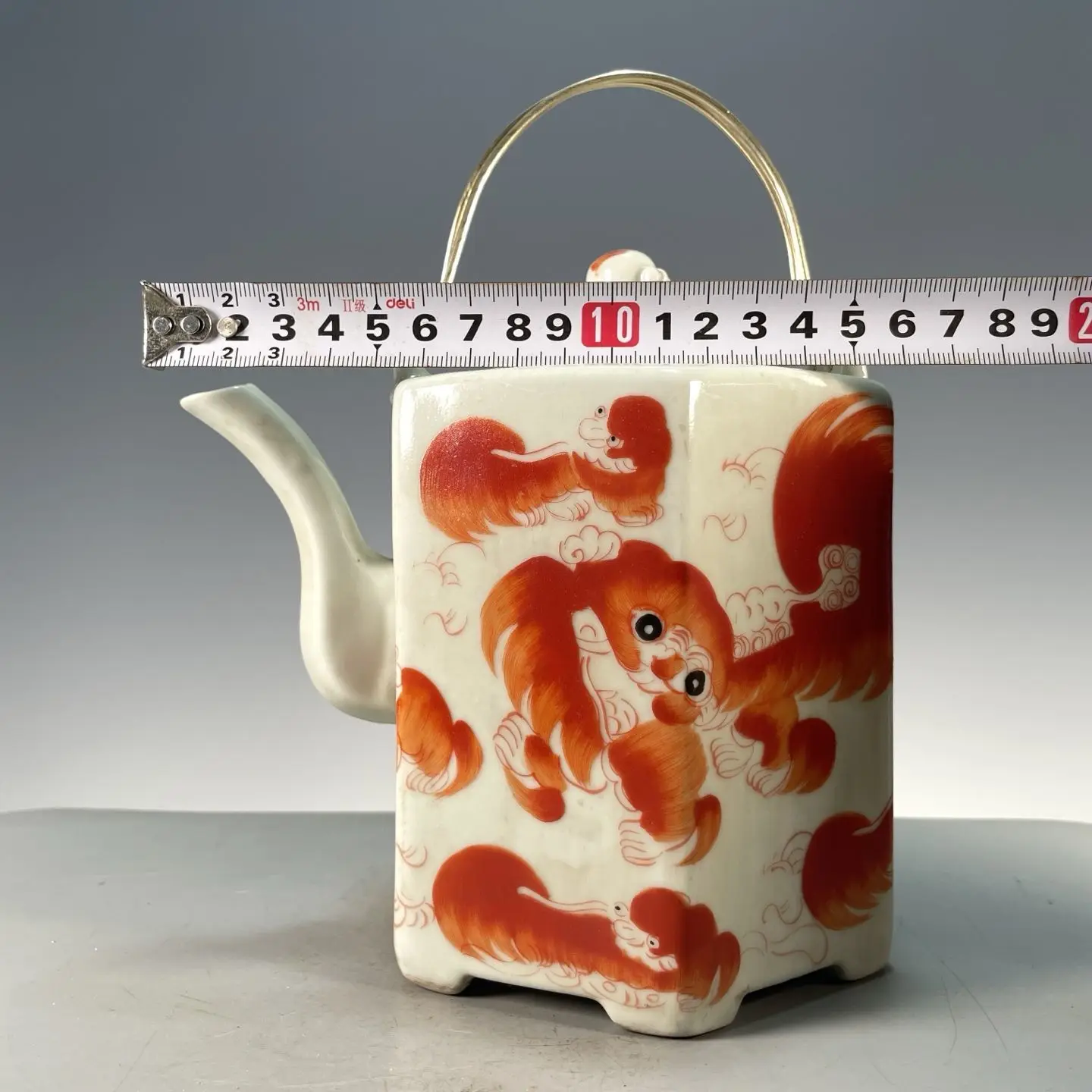 Винтажный шестигранный чайник  – обзор и цена Vintage Collectible Pottery