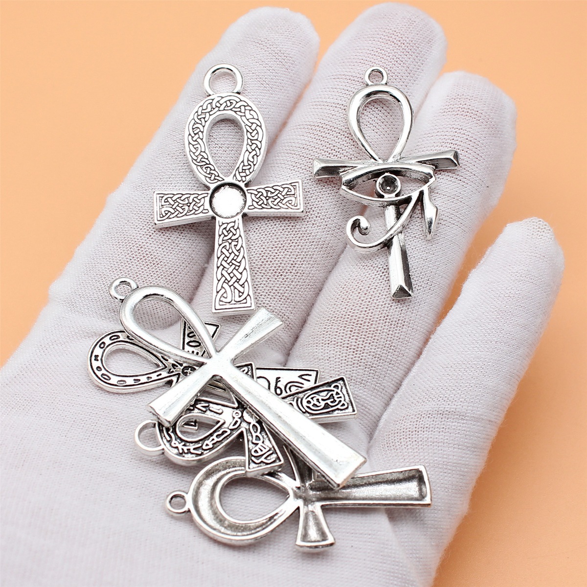6 шт., античное серебро, цвет  – обзор и цена Vintage Collectible Jewelry
