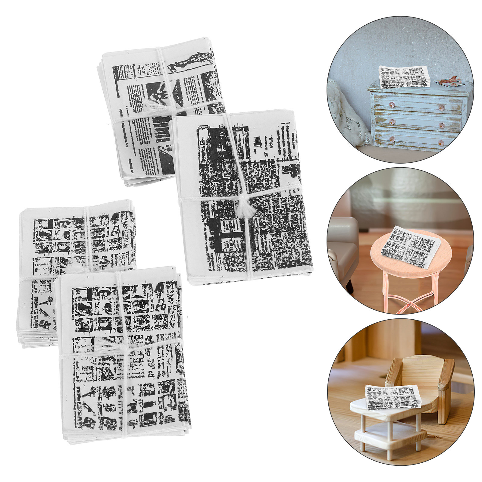Реалистичная коллекция миниатю – обзор и цена Collectible Vintage Newspapers