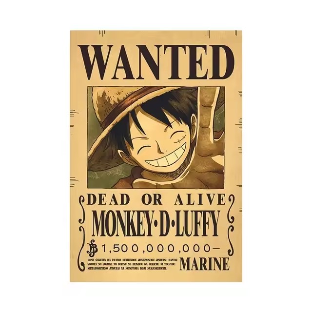 Аниме-постеры «One Piece»: пла – обзор и цена Vintage Collectible Items