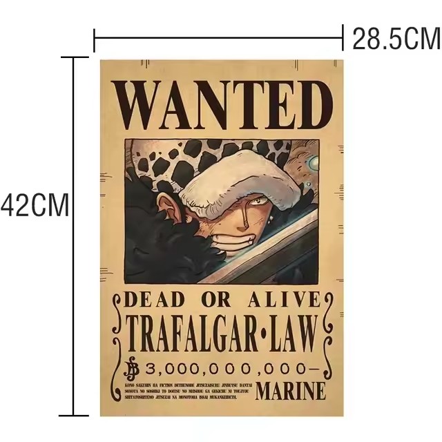Аниме-постеры «One Piece»: пла – обзор и цена Vintage Collectible Items