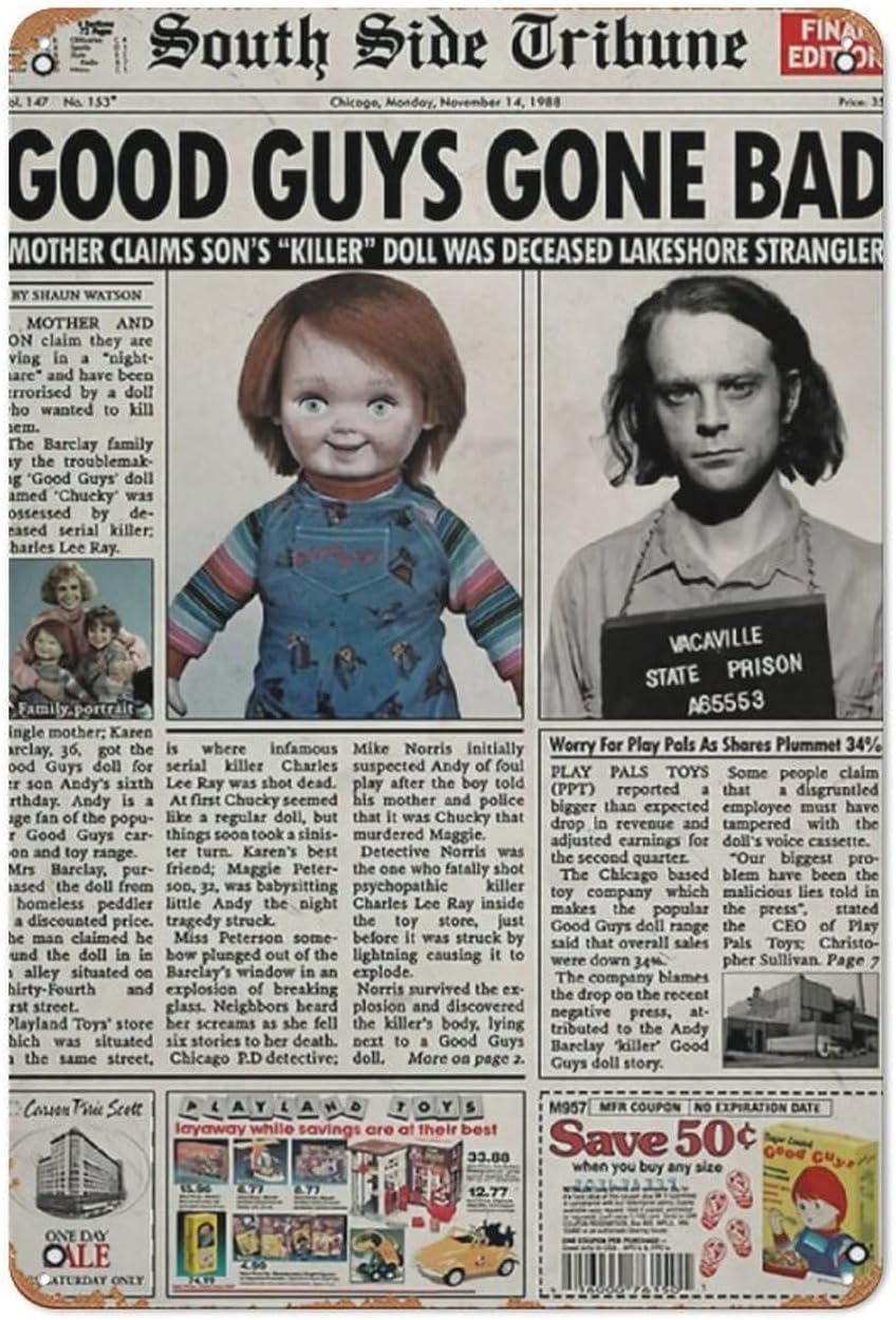 Детский плакат с газетой 1988, – обзор и цена Collectible Vintage Newspapers